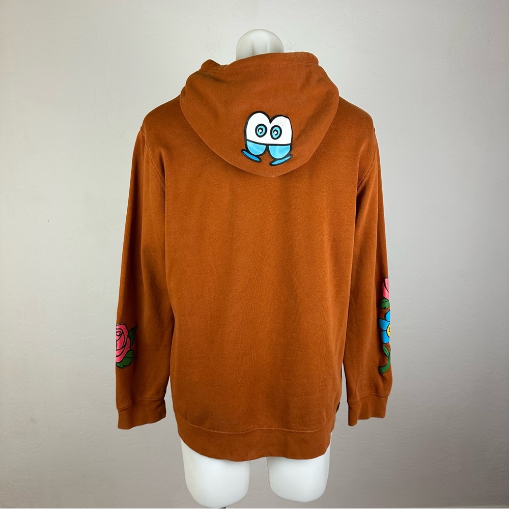 Alpha Collective Los Angeles “Burning Love” Whimsical Graphic Hoodie - Picture 7 of 7